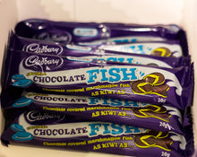 Load image into Gallery viewer, Chocolate Marshmallow Fish by Cadbury NZ X 10 - Sunshine Confectionery
