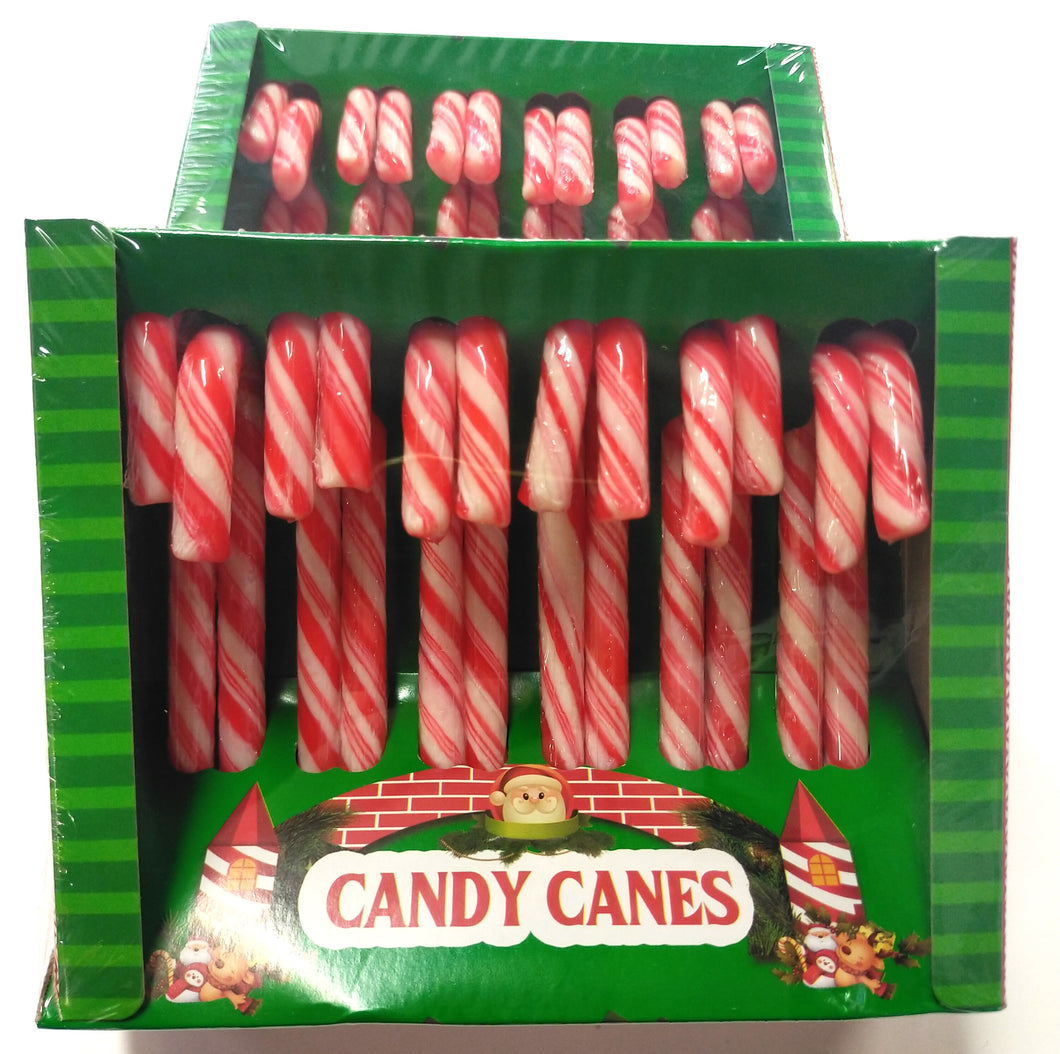 CHRISTMAS CANDY CANES 12g x 12pcs - Sunshine Confectionery