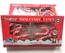 Load image into Gallery viewer, Christmas Mini Candy Canes 24 pieces - Sunshine Confectionery
