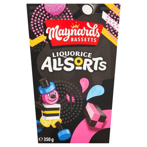 Maynards Bassetts Liquorice Allsorts 350g - Sunshine Confectionery