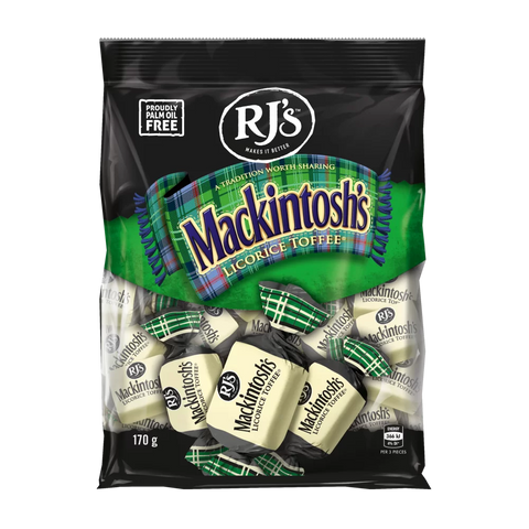 Mackintosh's Licorice Toffee 170g