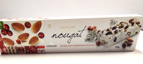 Nougat with Cranberries & Almonds 150g