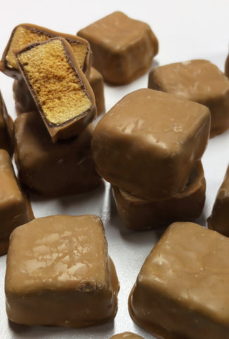 Peanut Butter coated Honeycomb