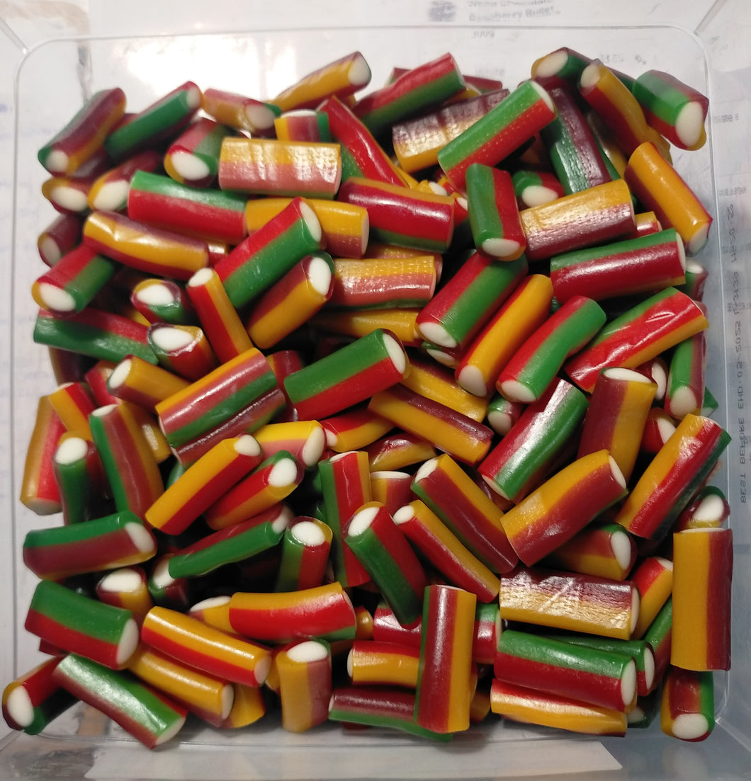 Rainbow Delights Filled Blow Pipes - Sunshine Confectionery