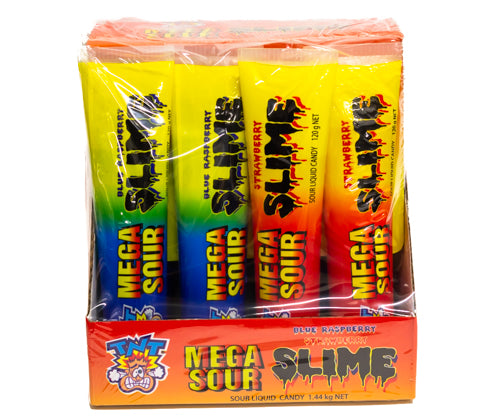 TNT Mega Sour Slime Tube 120g - Sunshine Confectionery