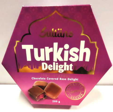 Rose Turkish Delight Chocolate Covered