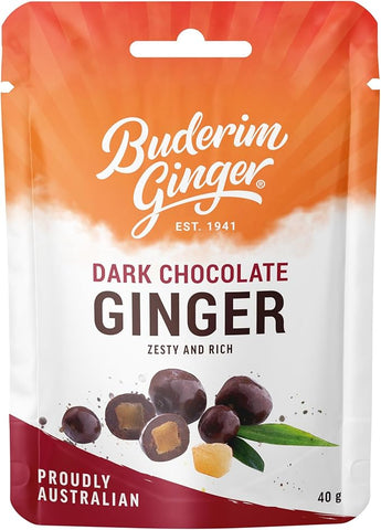 Buderim Ginger in Dark Chocolate