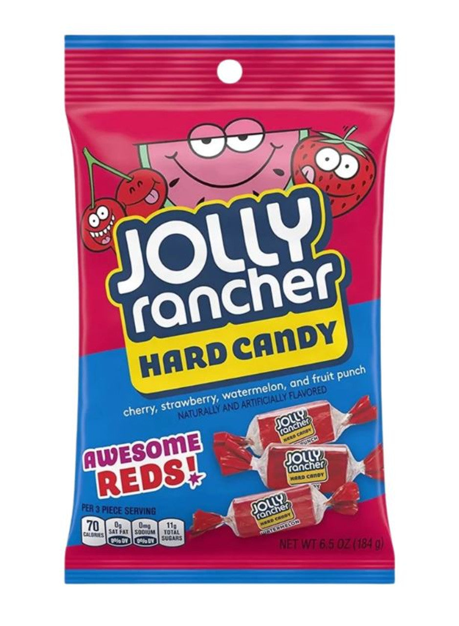 Jolly Rancher Hard Candies Awesome Reds - Sunshine Confectionery