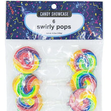 Load image into Gallery viewer, Rainbow Swirl Lollipops 120g - Sunshine Confectionery
