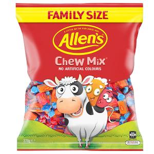 Allens Wrapped Chew Mix Lollies 335g | Sunshine Confectionery