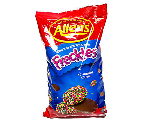 Allen's Freckles 6 x 1kg carton - Sunshine Confectionery