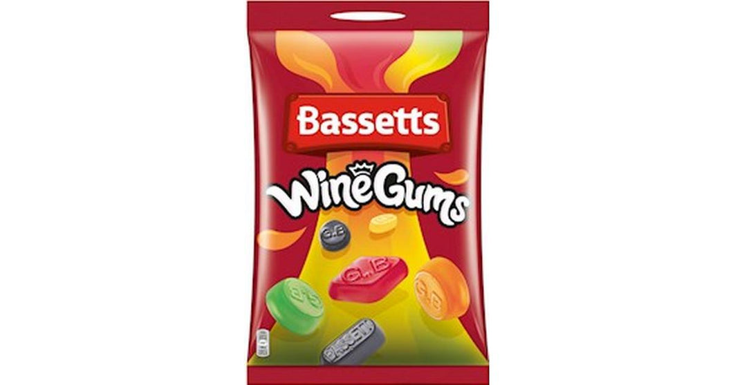 Wine Gums 1kg Bassett - Sunshine Confectionery