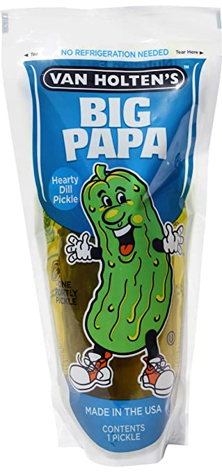 Pickles - BIG PAPA (pickle-in-a-pouch) - Sunshine Confectionery