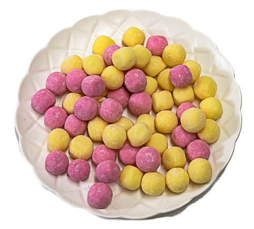 English Bonbons Rhubarb & Custard 250g - Sunshine Confectionery