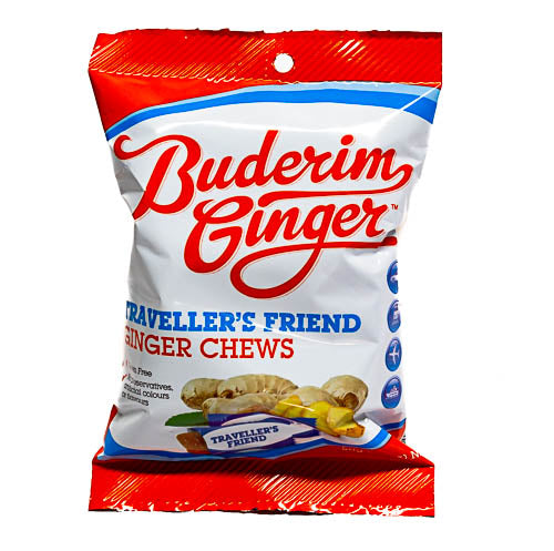 Ginger Traveller's Friend by Buderim Ginger 50g - Sunshine Confectionery
