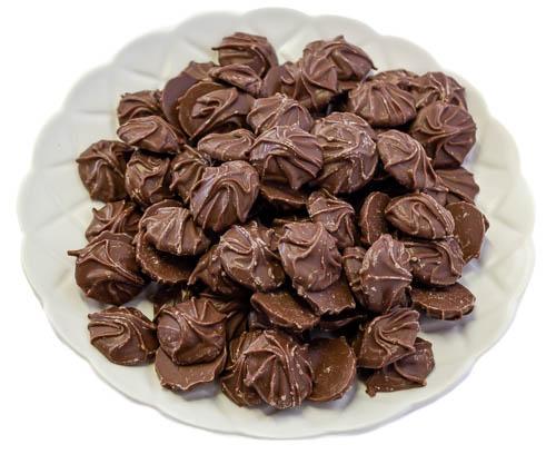 Milk Chocolate Bud Whirls 1kg - Sunshine Confectionery