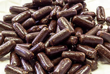 Load image into Gallery viewer, Dark Chocolate Bullets Licorice 350g - Sunshine Confectionery
