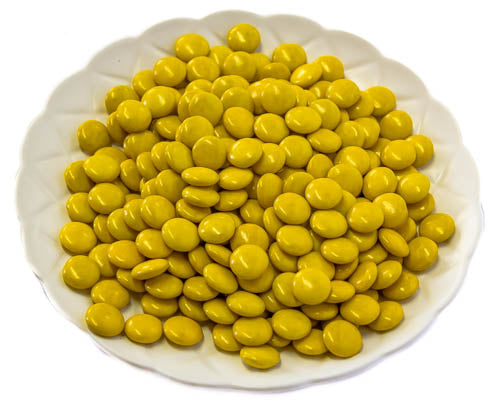 Yellow Chocolate Drops 800g - Sunshine Confectionery