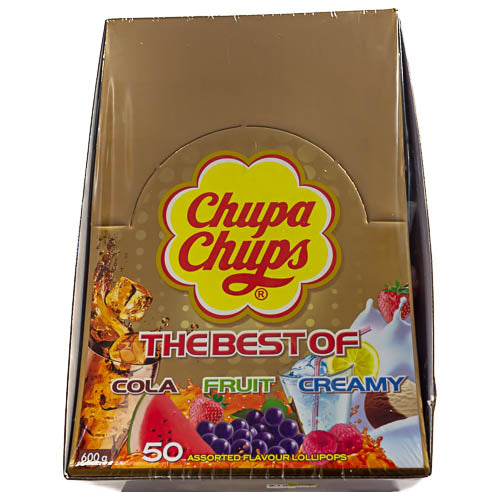Chupa Chups Lollipops 50 pops - Sunshine Confectionery