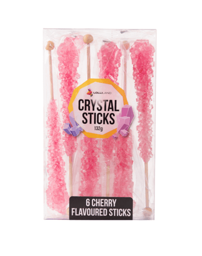 Crystal Sticks - Hot Pink 5 sticks - Sunshine Confectionery