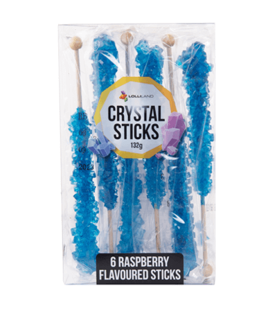 Crystal Sticks - Royal Blue 5 sticks - Sunshine Confectionery