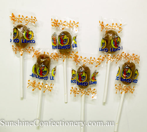 Dutch Salmiak Lollipops - 10 pieces - Sunshine Confectionery