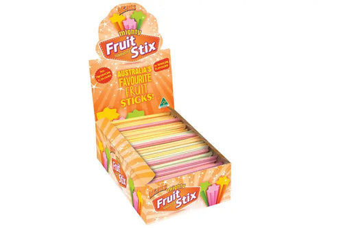 Fruit Sticks box - Sunshine Confectionery