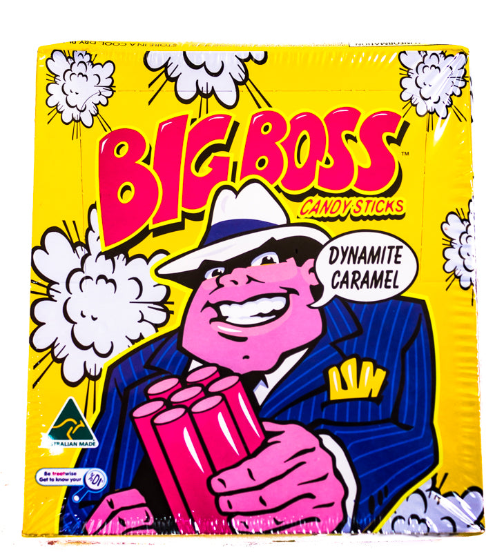Big Boss - Caramel Sticks box - Sunshine Confectionery