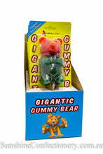 Load image into Gallery viewer, Giant Gummy Bear on a Stick - Sunshine Confectionery
