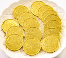 Load image into Gallery viewer, Gold $1 Milk Chocolate Coins - Sunshine Confectionery
