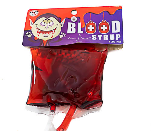 Halloween - BLOOD Syrup Bag - Sunshine Confectionery