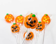 Load image into Gallery viewer, Halloween Pumpkin Lollipops - Sunshine Confectionery
