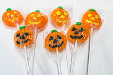 Load image into Gallery viewer, Halloween Pumpkin Lollipops - Sunshine Confectionery
