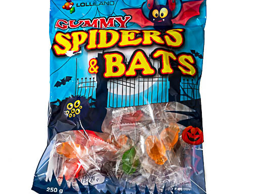 Halloween - Spiders & Bats (Gummy) - Sunshine Confectionery