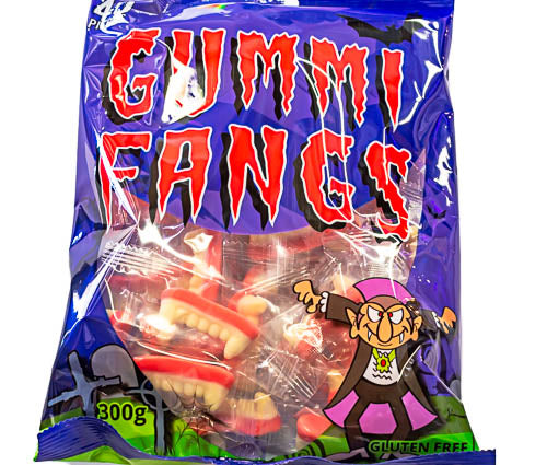 Halloween - Vampire Fangs (Gummy) - Sunshine Confectionery