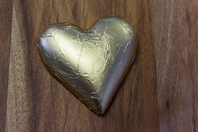 Load image into Gallery viewer, Hearts - Milk Chocolate Hearts in Gold Foil 30g - Sunshine Confectionery
