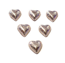 Load image into Gallery viewer, Hearts - Milk Chocolate Hearts in Silver Foil 1kg - Sunshine Confectionery
