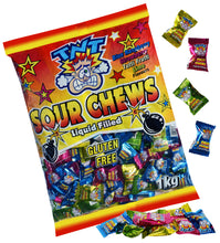 Load image into Gallery viewer, TNT Sour Chews - 200piece bag - Sunshine Confectionery
