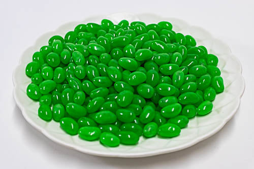 Jelly Beans Mini - Green 1kg - Sunshine Confectionery