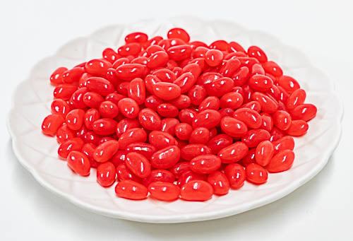 Jelly Beans Mini - Red 1kg - Sunshine Confectionery