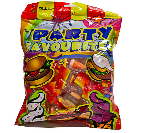 Party Favourites Gummies Bag 350g - Sunshine Confectionery