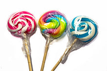 Load image into Gallery viewer, Lollipop Handmade Flat - Rainbow - Sunshine Confectionery
