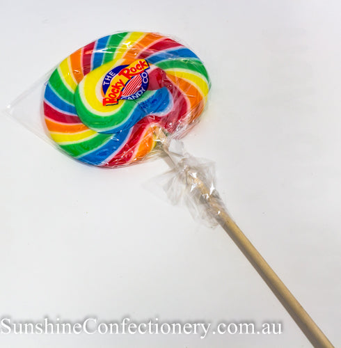 Lollipop Flat - Rainbow - 180g - Sunshine Confectionery