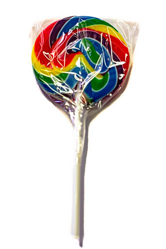Lollipop - Swirl Rainbow - 80g - Sunshine Confectionery