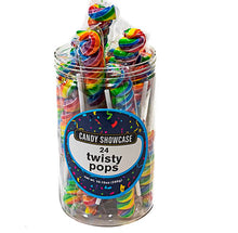 Load image into Gallery viewer, Lollipops - Twisty Pops Rainbow - Sunshine Confectionery
