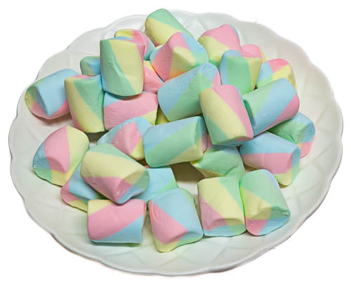 Rainbow Marshmallow Twists 300g - Sunshine Confectionery