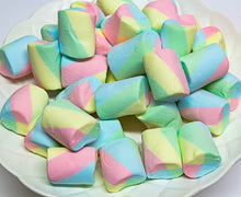 Load image into Gallery viewer, Rainbow Marshmallow Twists 300g - Sunshine Confectionery
