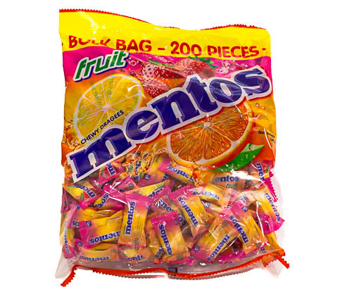 Mentos - Fruit 200 pieces - Sunshine Confectionery