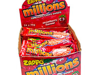 Load image into Gallery viewer, Zappo Millions Strawberry 75g packet - Sunshine Confectionery
