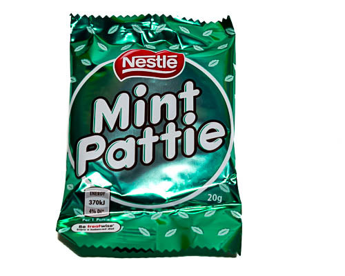 Mint Patties - single pattie - Sunshine Confectionery